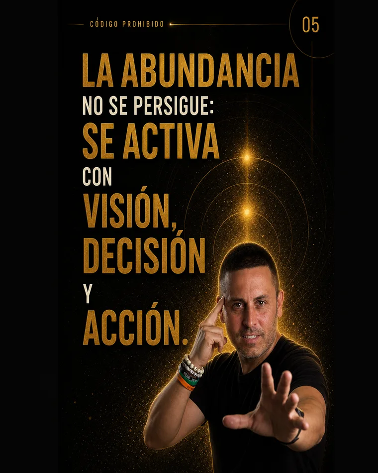 La abundancia no se persigue: se activa