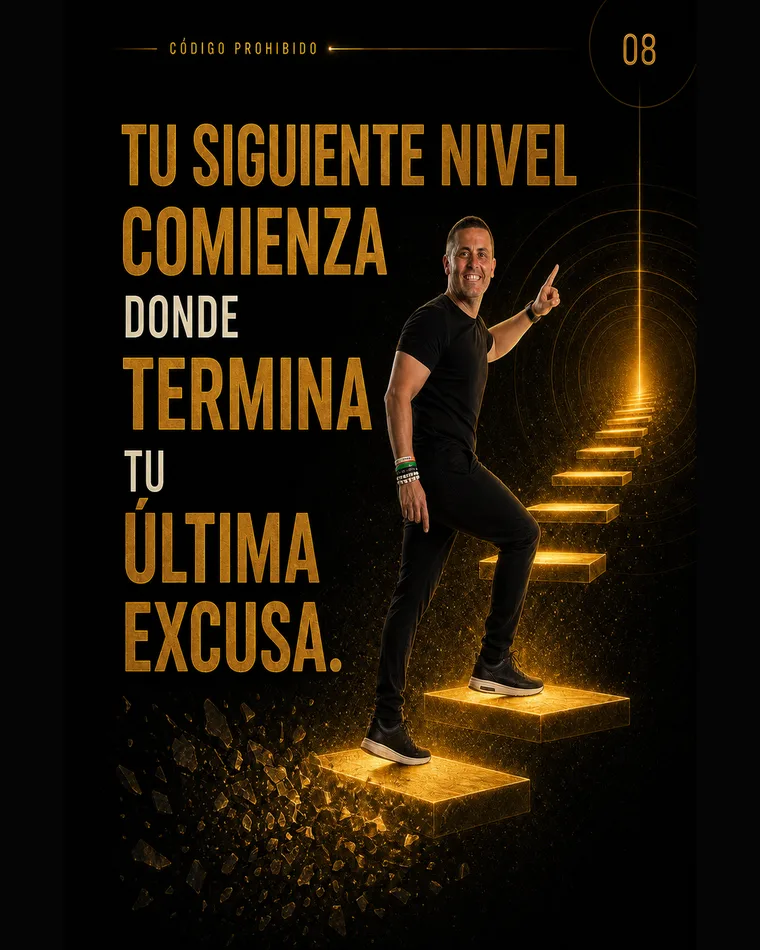 Tu siguiente nivel empieza donde termina tu última excusa