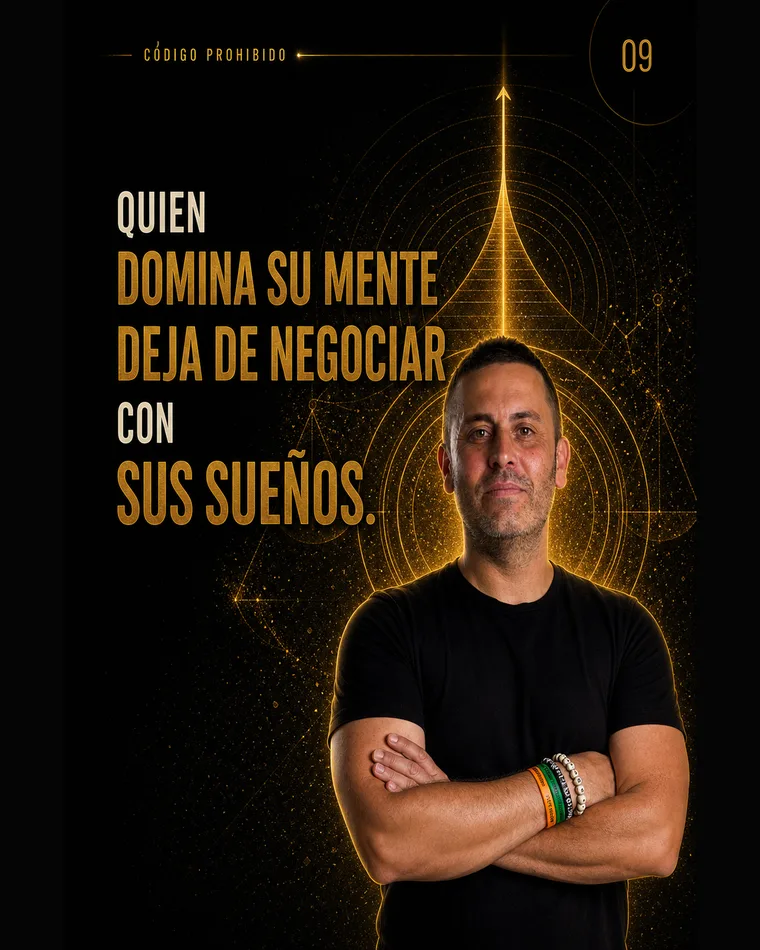 Quien domina su mente deja de negociar con sus sueños